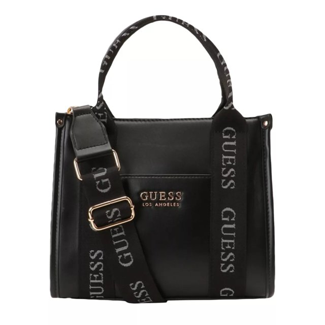 Guess Women s Normandy Satchel Bag in Black Size Not Applicable
