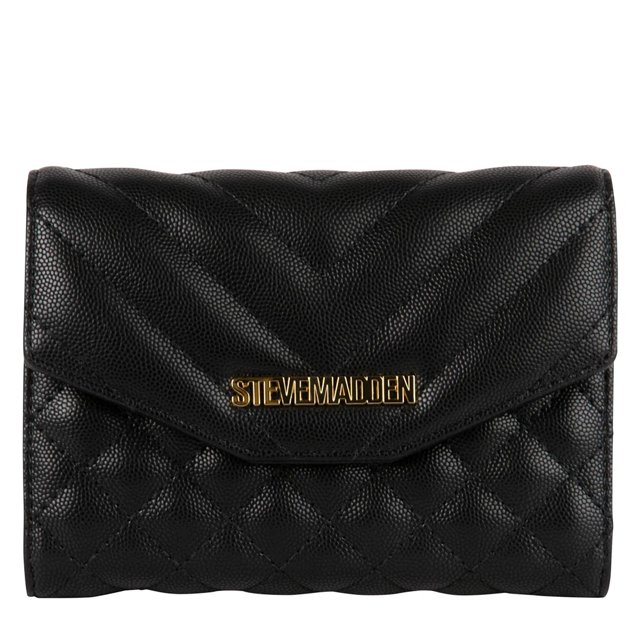 Steve madden black wristlet hot sale