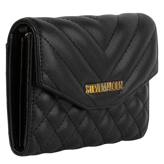 Black steve madden wallet deals