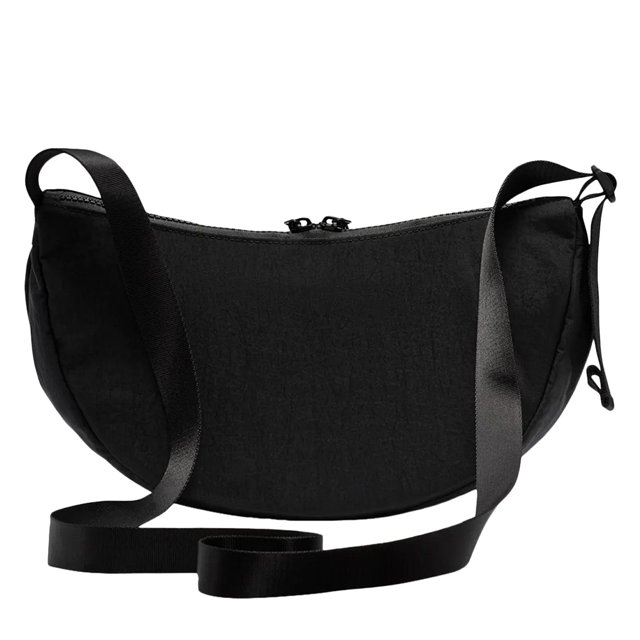 ◇Nike◇ Aura Crescent Crossbody Bag 4L BlackBlack Matt Silv Nike Aura Crescent Crossbody Bag | The Shoe Co.