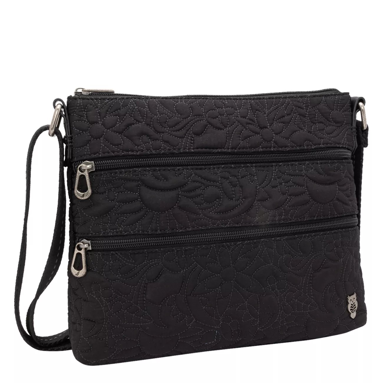 Basic Eco Twill Quilted Crossbody Bag