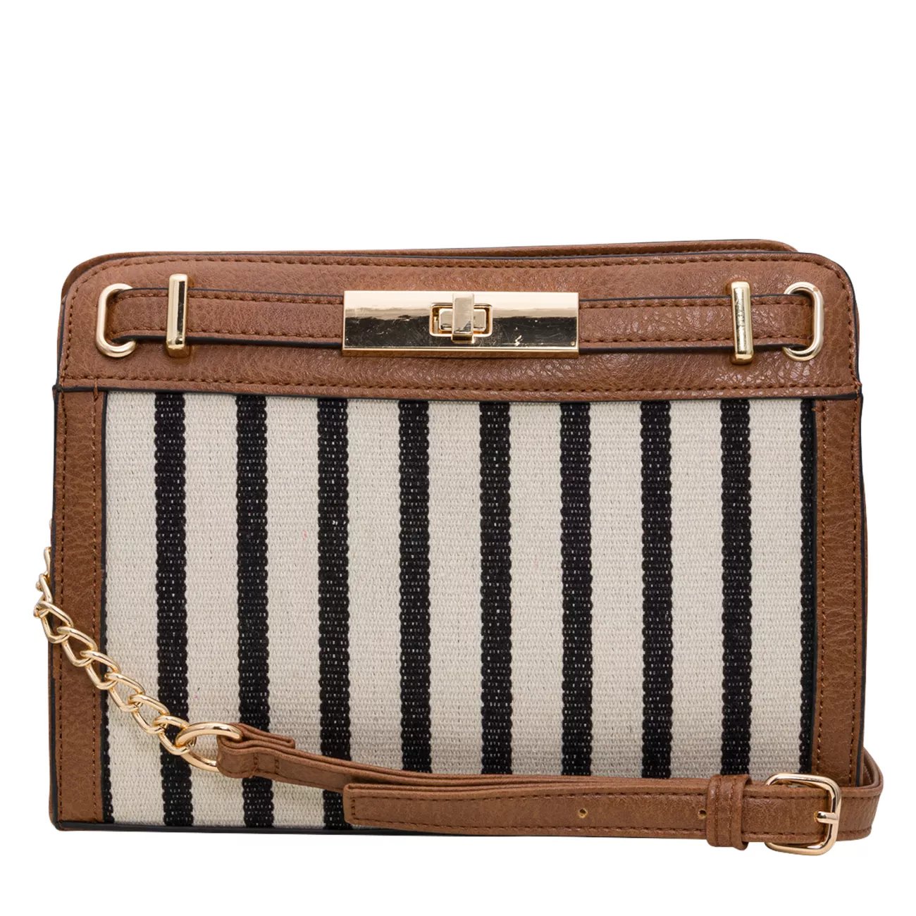 Kelly & Katie Striped Crossbody Bag DSW Canada