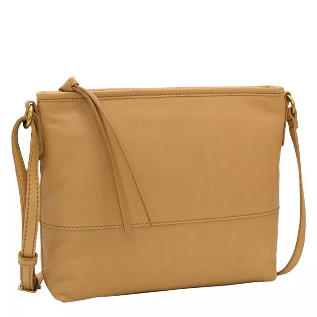 Fold over crossbody leather bag on sale