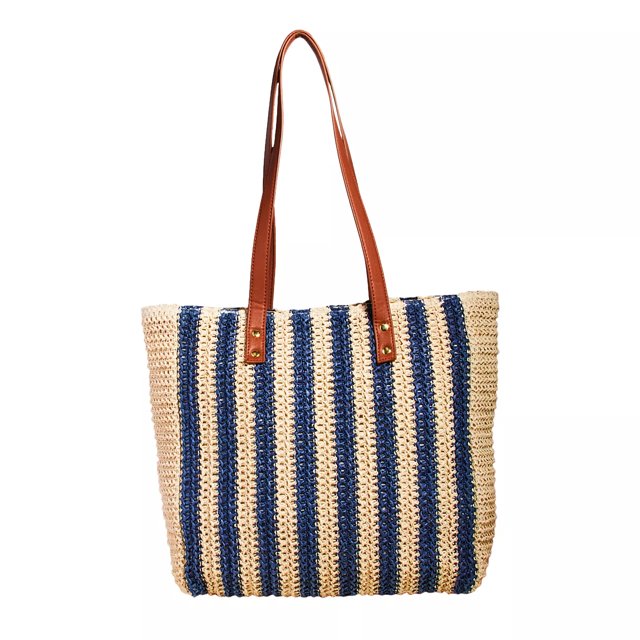 Essex Lane Striped Tote Bag The Shoe Company