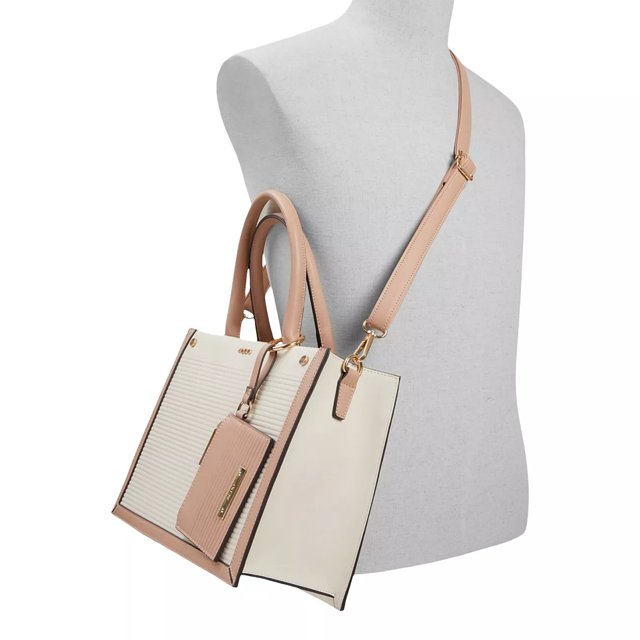 Aldo Women s Daspias Satchel Bag in Bone Size Not Applicable