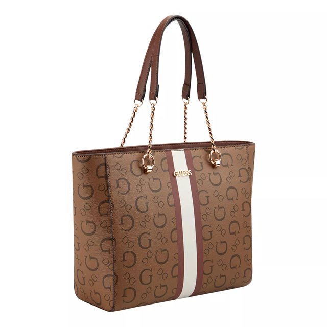 Guess Women s Brecken Tote in Cocoa Size Not Applicable