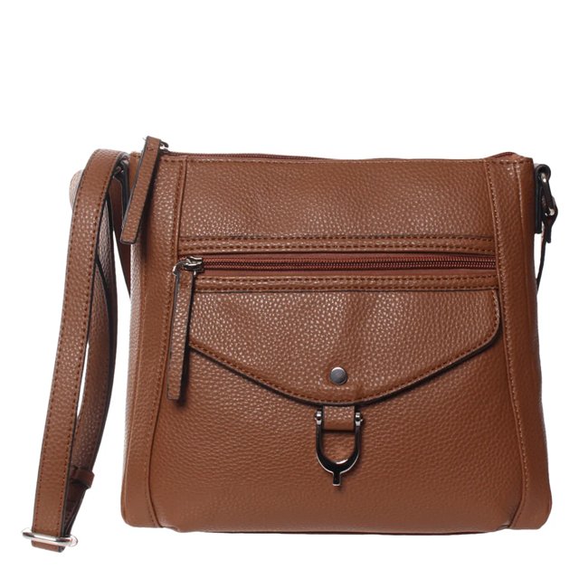 Kelly Katie Women s Envelope Pocket Crossbody Bag in Tan Size Not Applicable