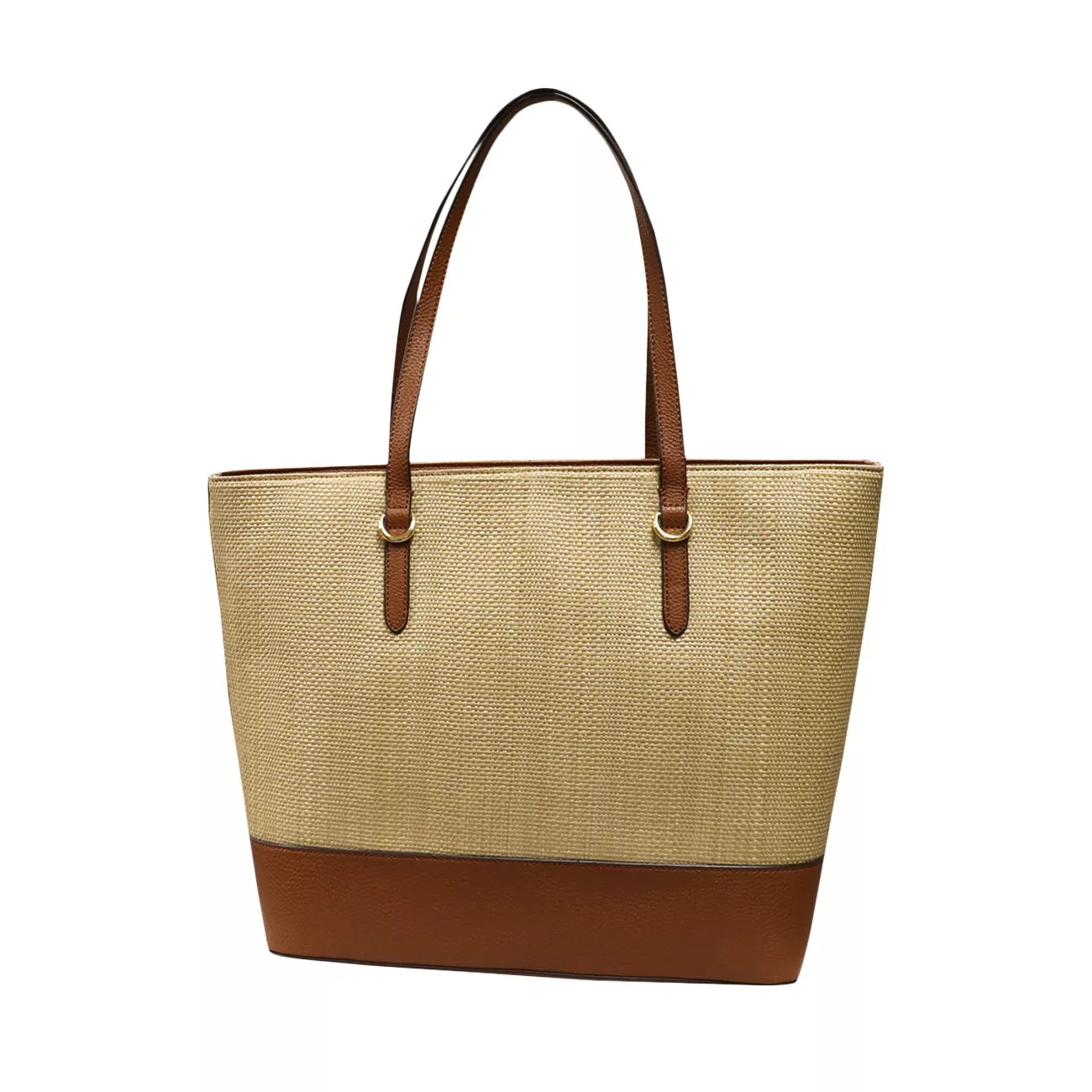 ralph lauren straw tote