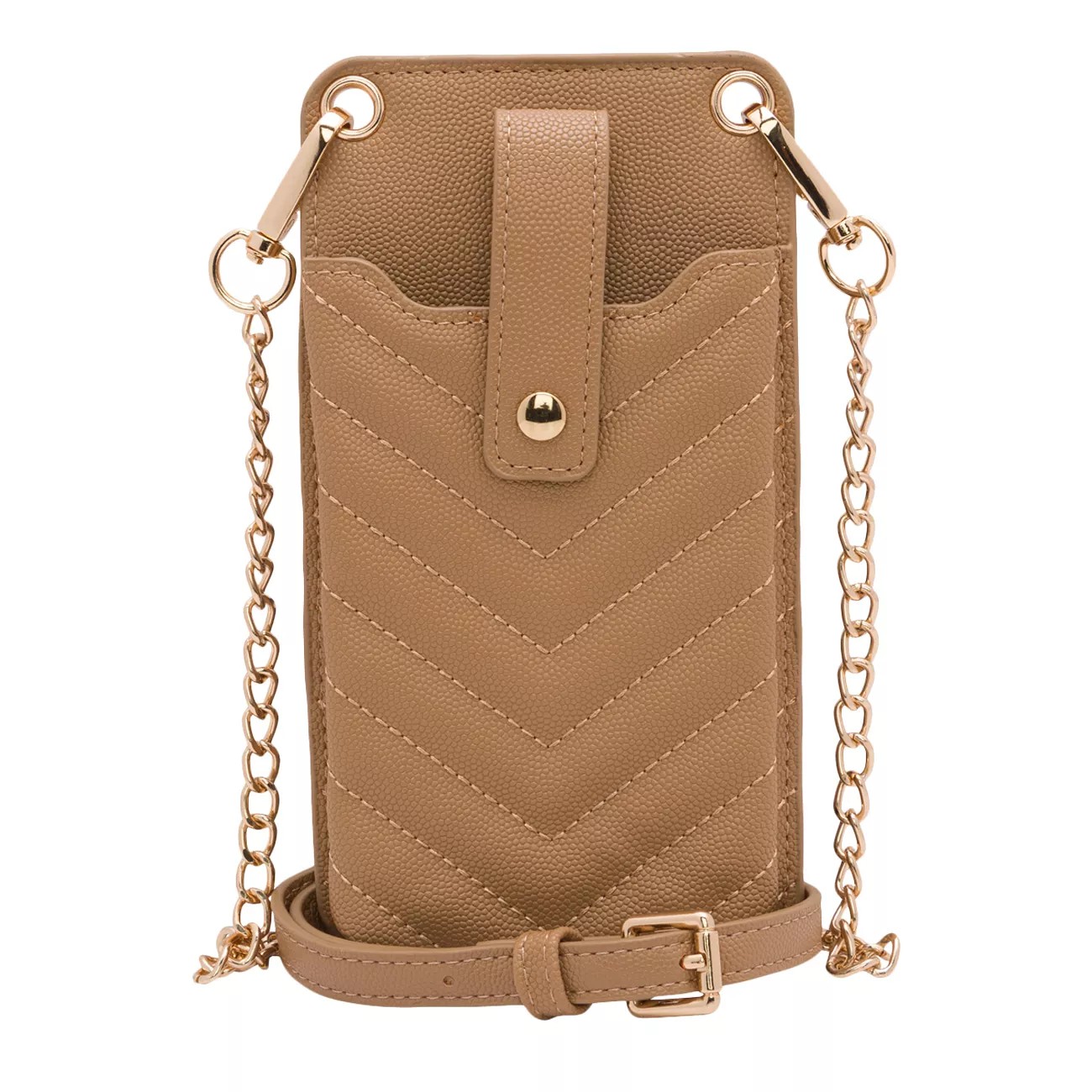 Chevron Crossbody Wallet