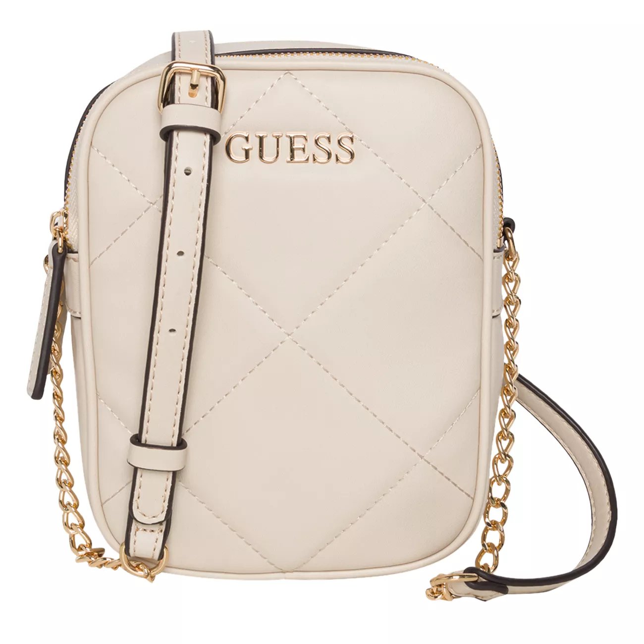 Guess Quincey Quilted Mini Double Zip Crossbody Bag Coquitlam Centre