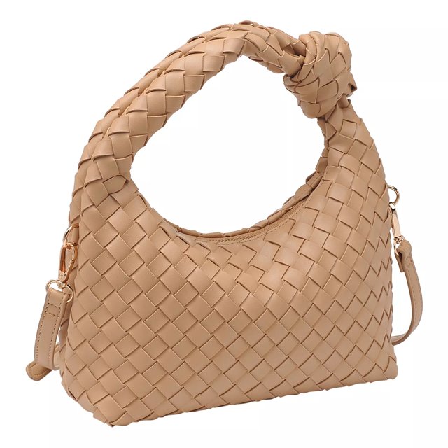 Kelly Katie Basketweave Crossbody Bag