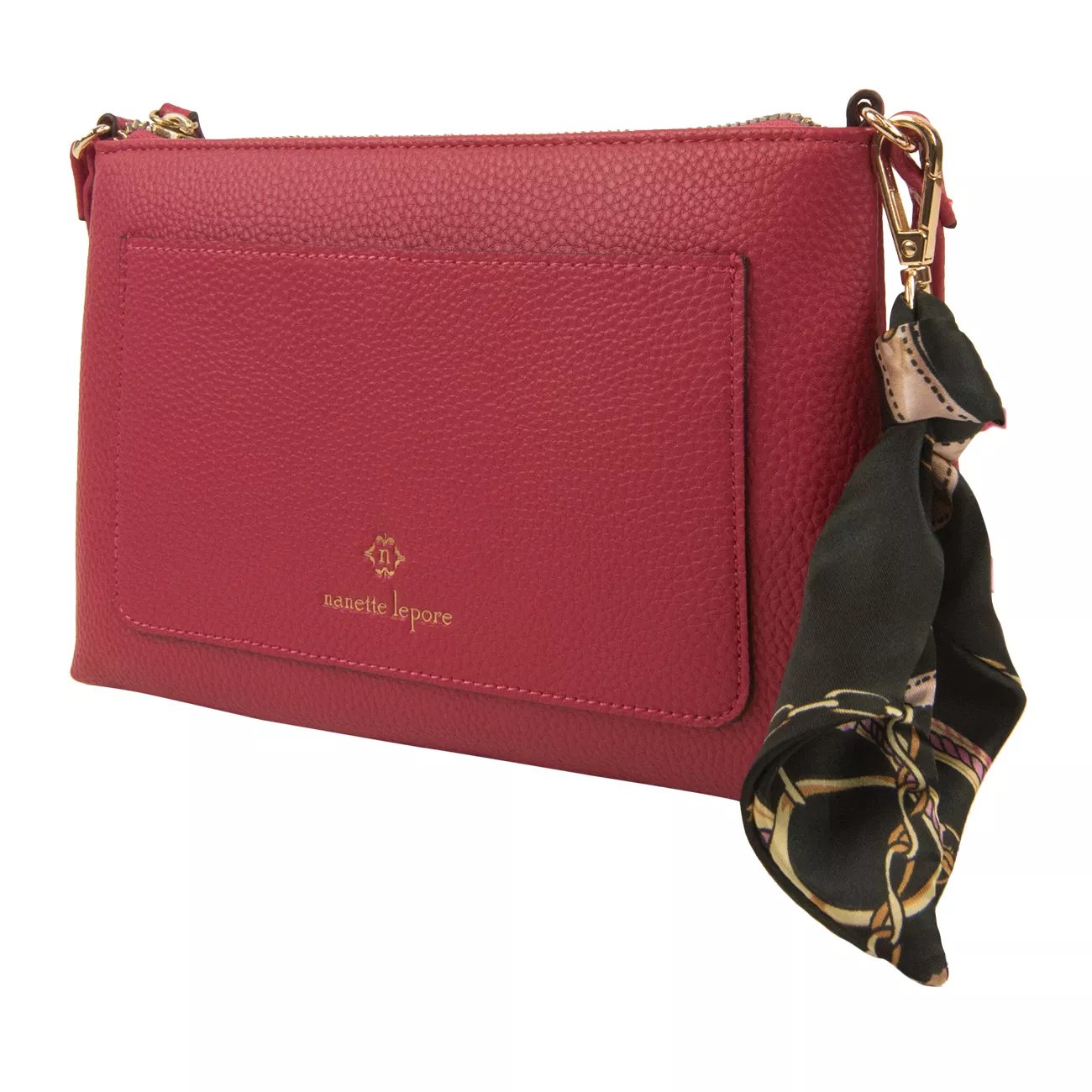 nanette lepore red purse