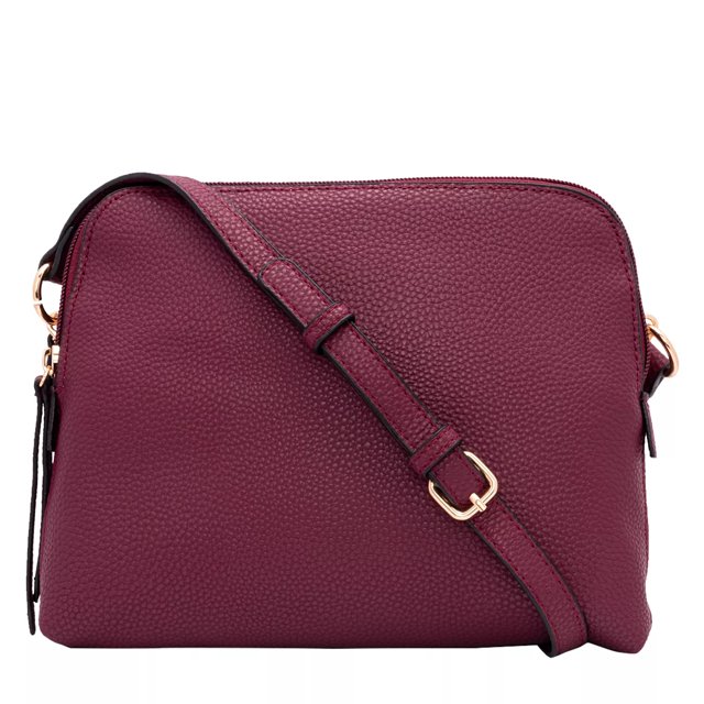 Kelly & Katie Double Zip Crossbody Bag The Shoe Company