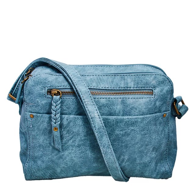 Essex Lane Multi Zip Crossbody Bag The Shoe Company