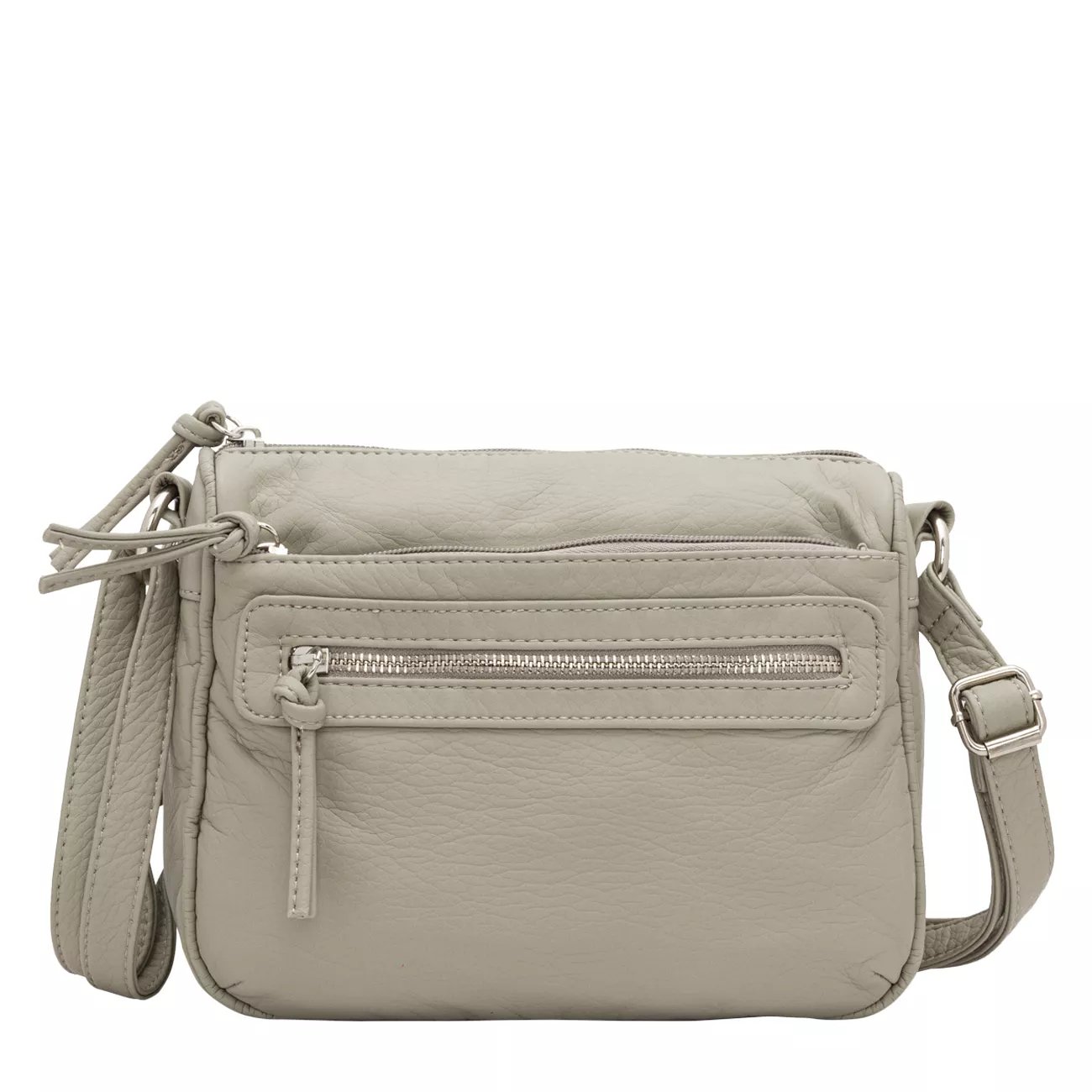 Grainy Washed Crossbody Bag