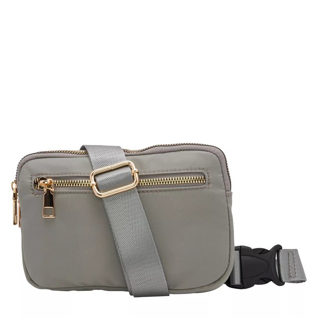 Kelly Katie Double Zip Waist Bag