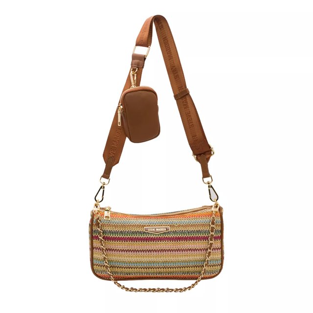 Steve Madden Bvettal Straw Crossbody Bag The Shoe Company