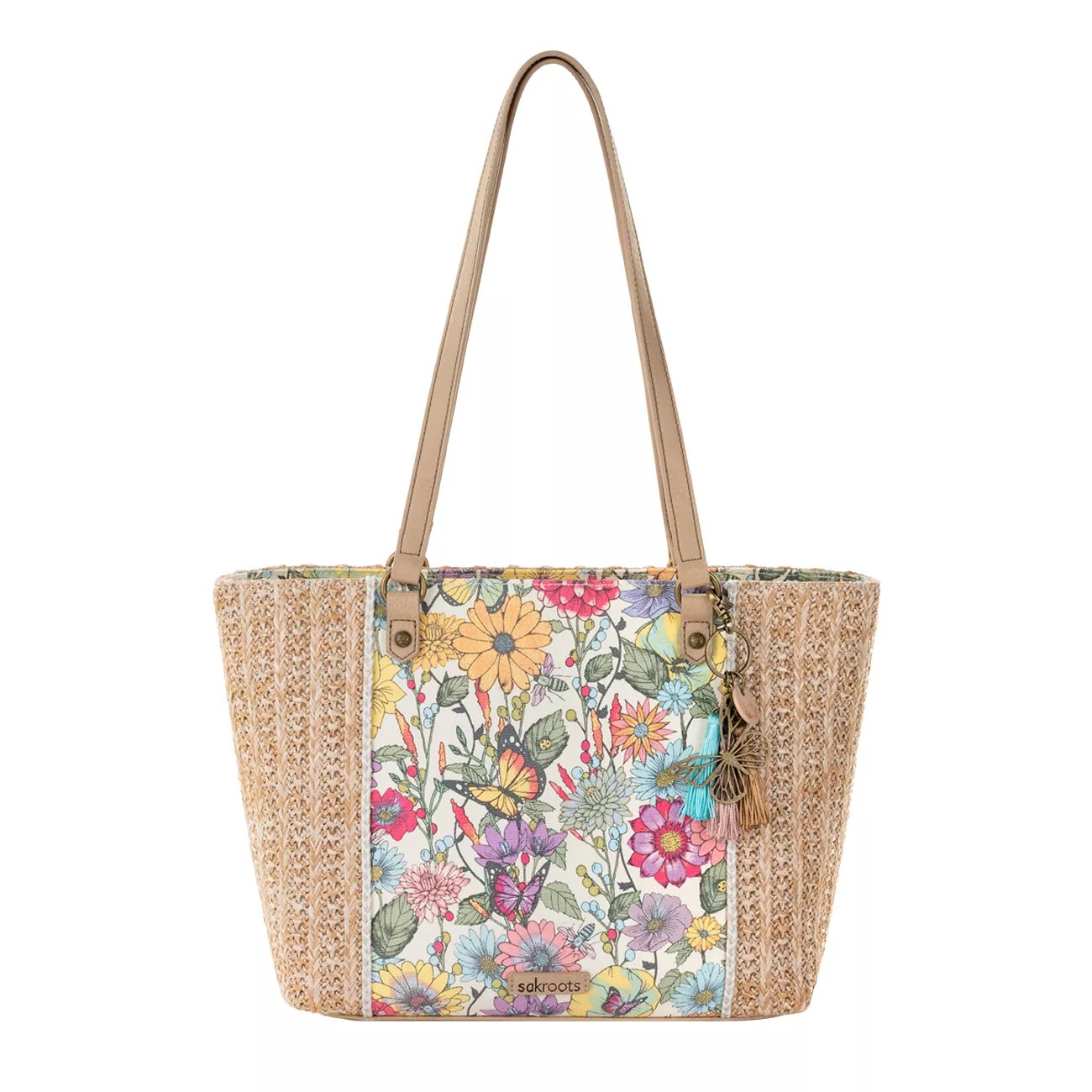 Sakroots Meadow Straw Tote DSW Canada