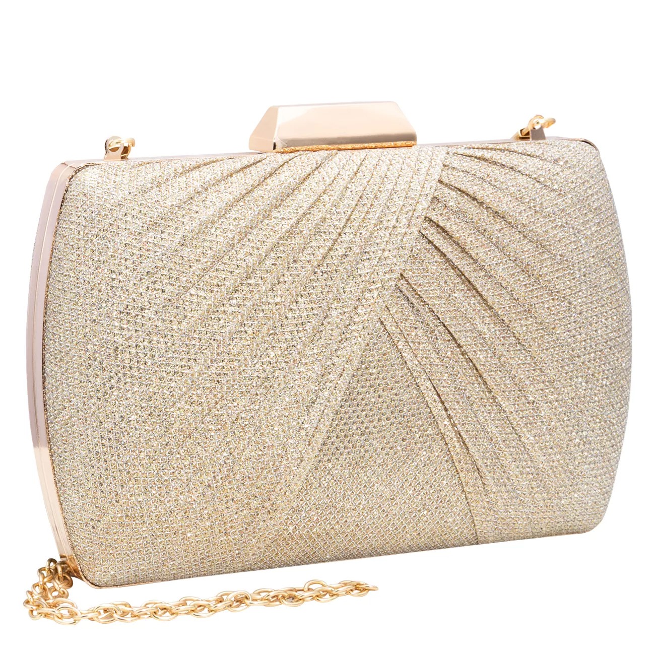 Princess Pleat Clutch