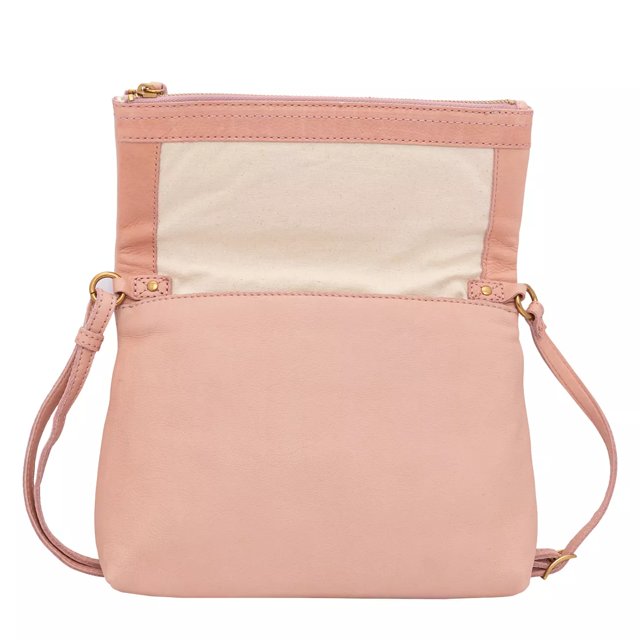 Pastel pink shop crossbody bag