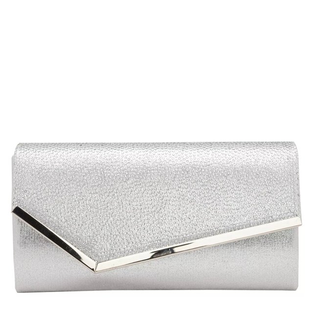 Dsw silver evening bags sale
