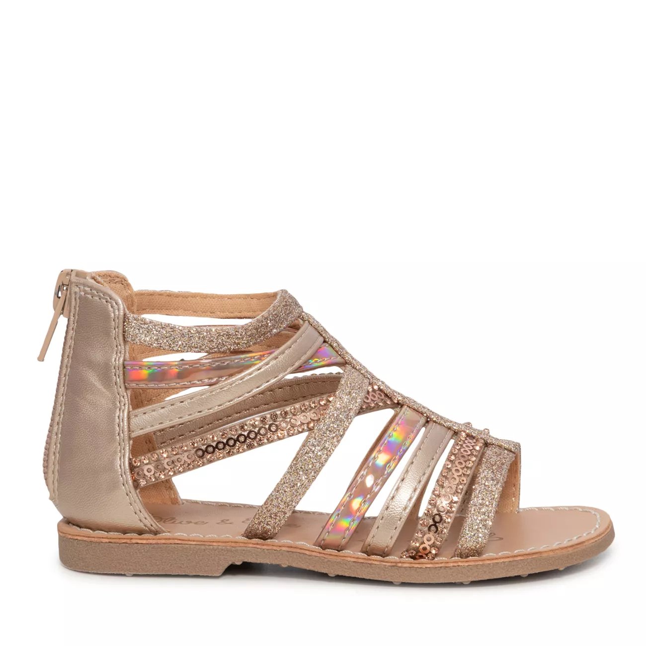 olive and edie gladiator sandals