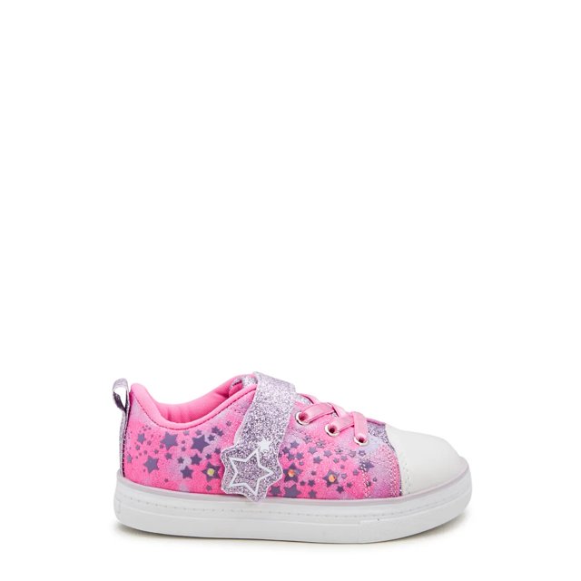 Kelly Katie Toddler Girls Light Up Star Sparkle Sneaker The Shoe Company