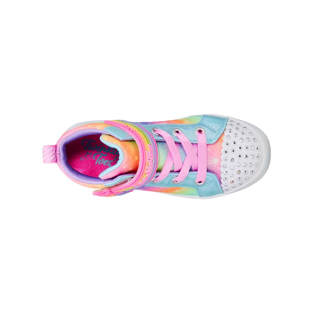 Toddler Girls' Twi-Lites 2.0 Rainbow High Top Sneaker