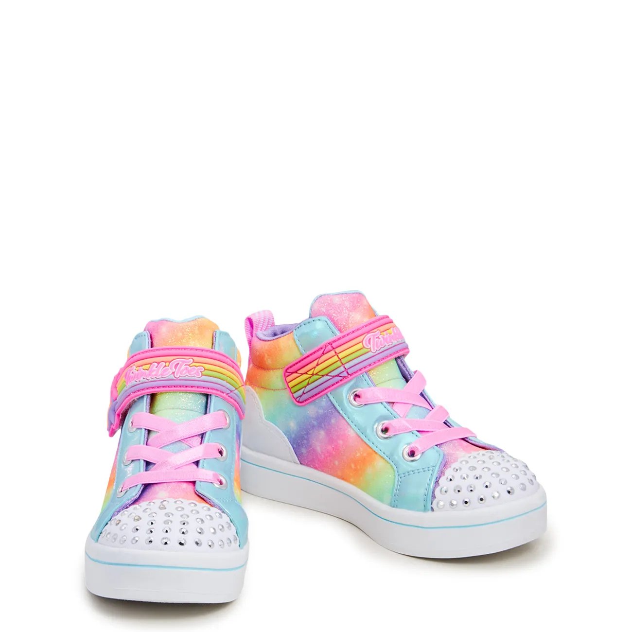 Toddler Girls' Twi-Lites 2.0 Rainbow High Top Sneaker