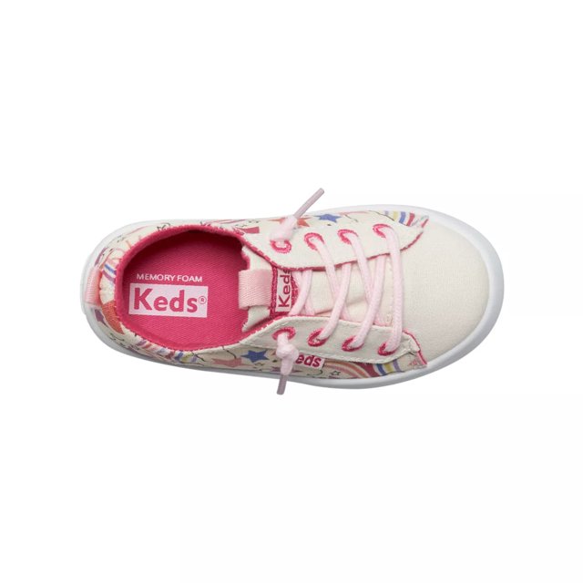 Girls slip on best sale keds