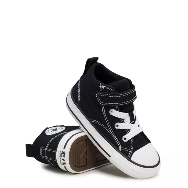 Converse Black Malden Street Infant Trainers 8 EU 25.5 Baby