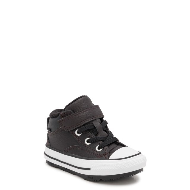 Converse Toddler Boys' Chuck Taylor All Star Easy On Malden Street Sneaker in Velvet Brown/Black Size 5 Medium