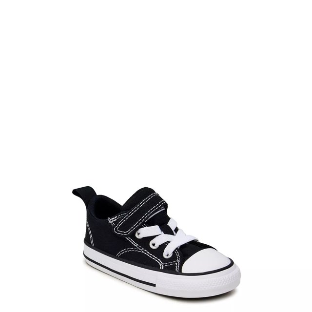 Toddler boy leather converse top