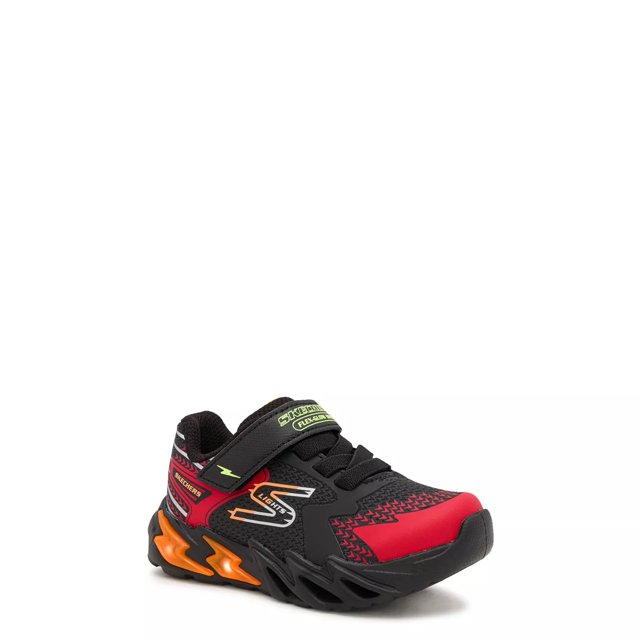 Skechers Toddler Boys S Lights Flex Glow Bolt Sneaker