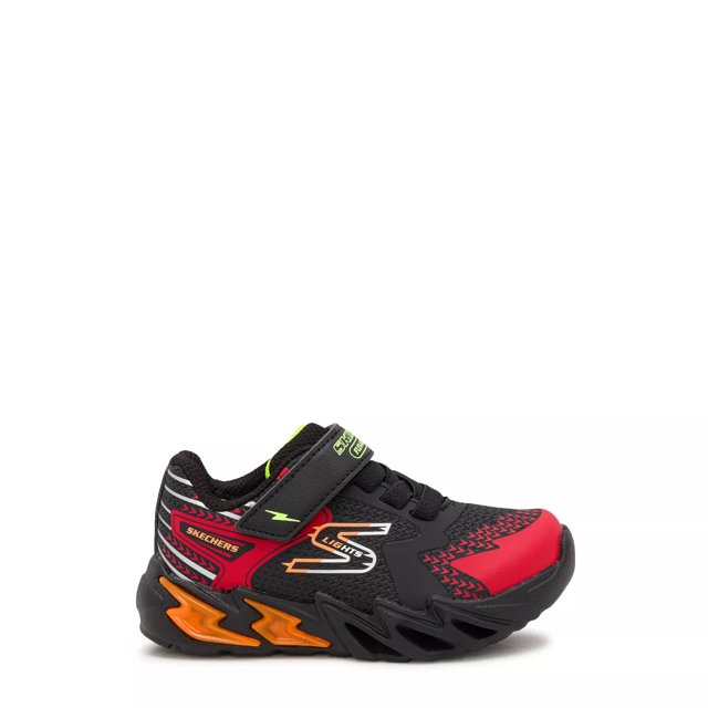 Skechers Toddler Boys S Lights Flex Glow Bolt Sneaker