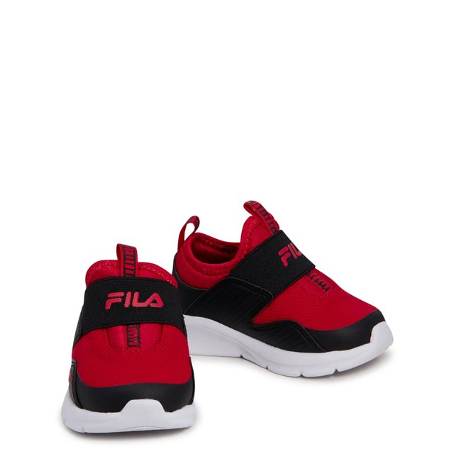 Fila Toddler Boys Landbuzz 2 Running Shoe in Red Black Red Size 6 Medium