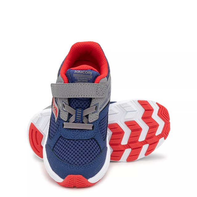 Saucony Toddler Boys' Cohesion 14 A/C Wide Width Running Shoe | The Shoe  Company