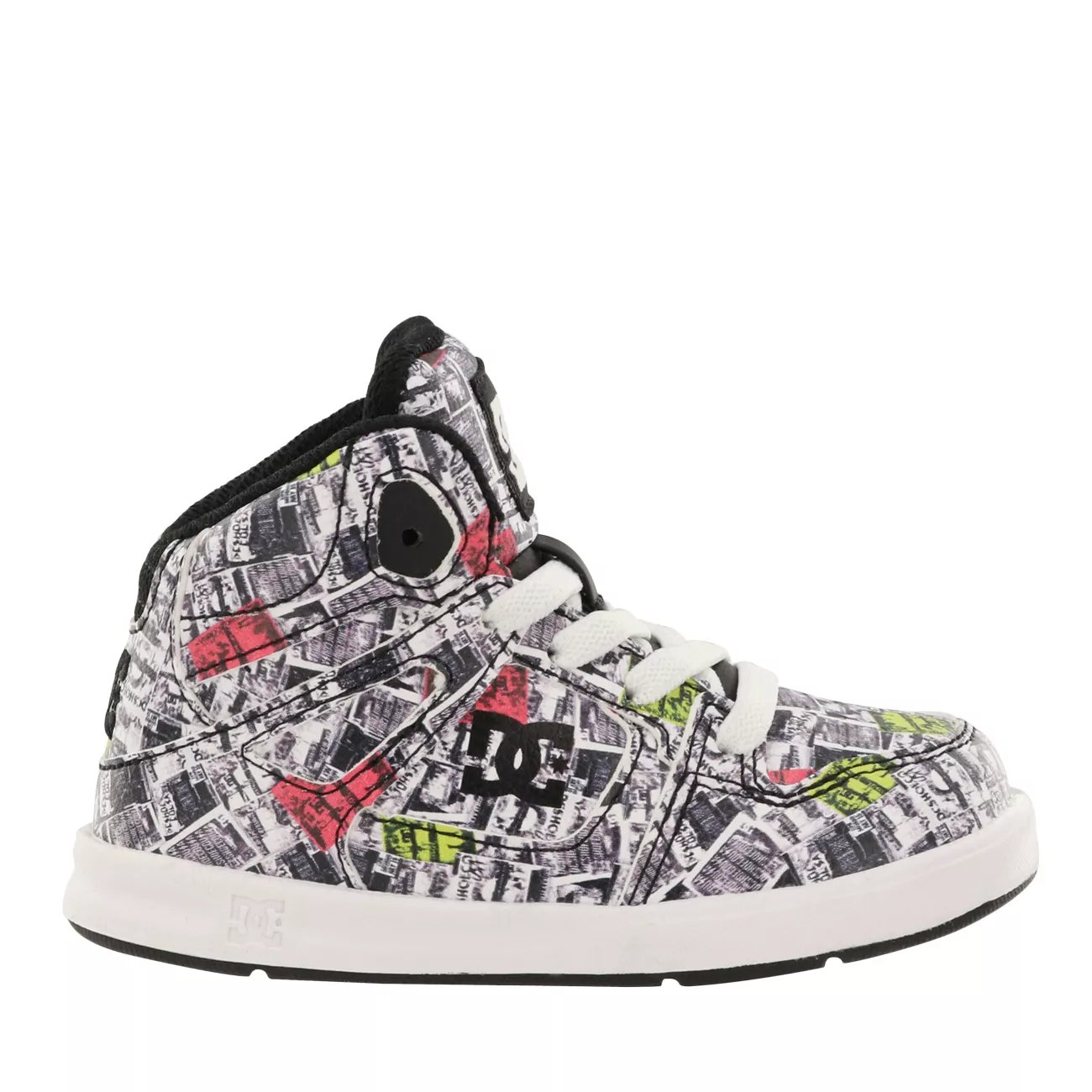 DC Youth Boy's Pure HighTop Rambo Sneaker Shoe Warehouse