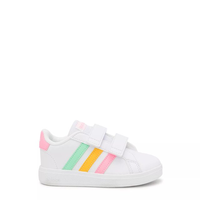 Adidas Toddler Girls Grand Court 2.0 CF Court Sneaker