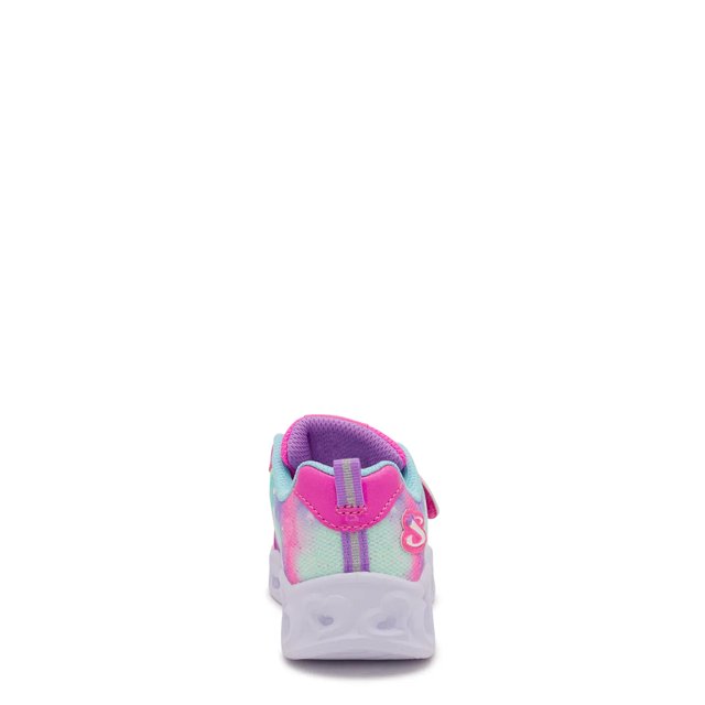 Skechers Toddler Girls' Heart Lights - Lovin Reflection Sneaker