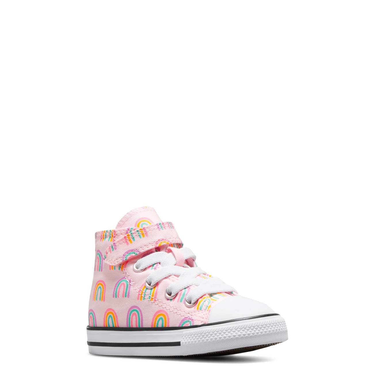 Toddler Girls' Chuck Taylor All Star Easy-On Rainbows High Top Sneaker