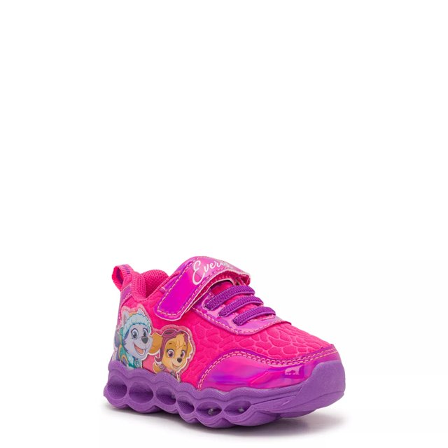 Paw Patrol Toddler Girls' Skye Everest Lights Sneaker The Shoe