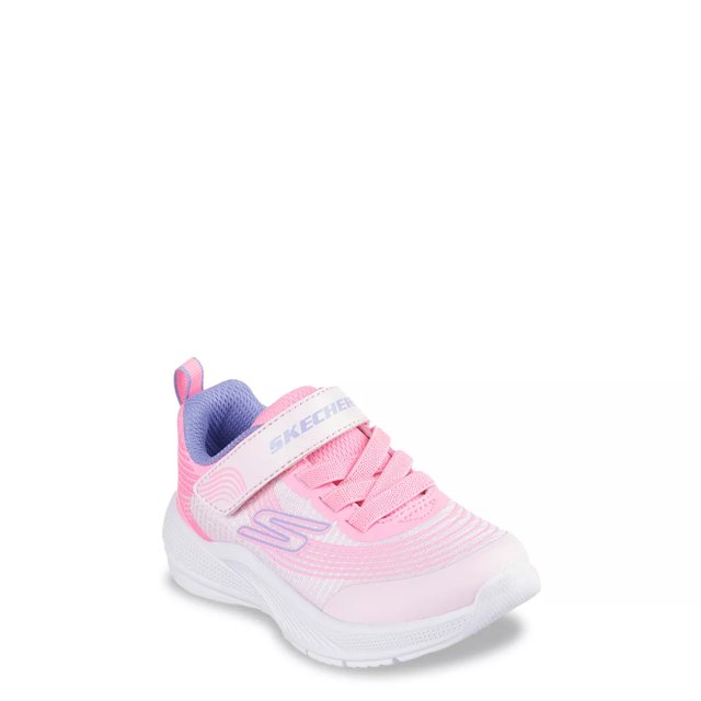Girls pink sketchers store