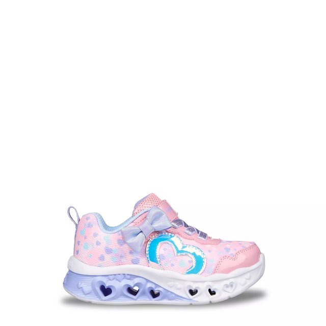 Skechers Toddler Girls Flutter Heart Lights Sneaker DSW Canada
