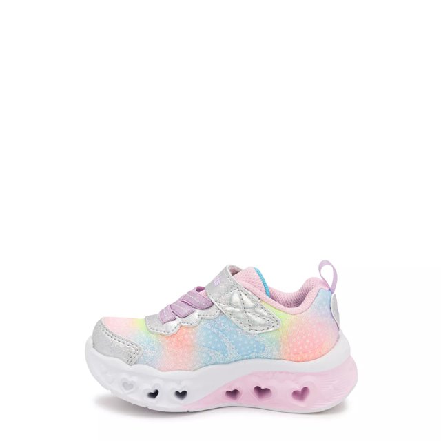 Skechers Toddler Girl's Flutter Heart Lights - Simply Love Sneaker ...