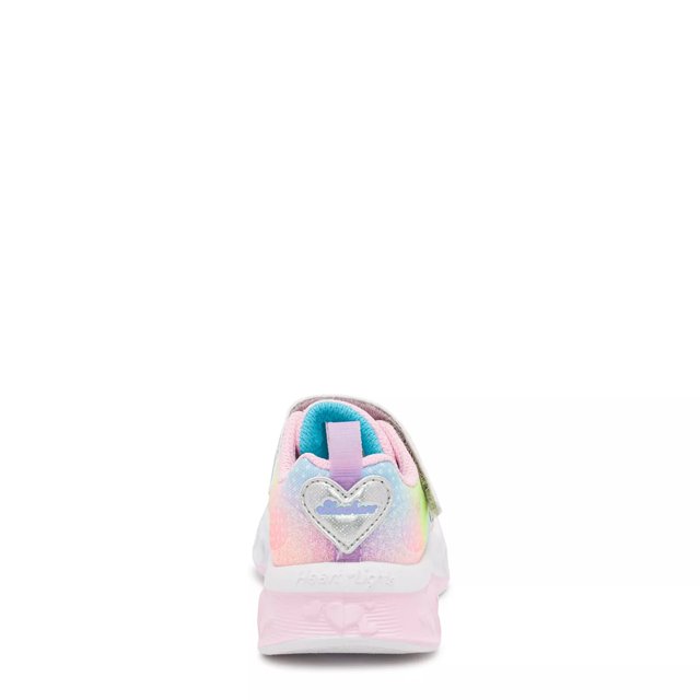 Skechers Toddler Girl s Flutter Heart Lights Simply Love Sneaker