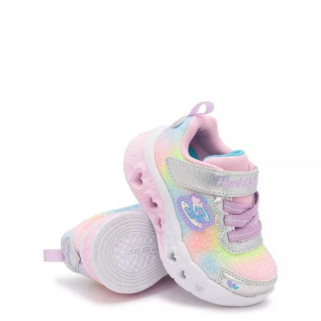 Skechers Toddler Girl s Flutter Heart Lights Simply Love Sneaker