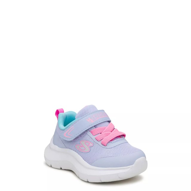 Skechers Toddler Girls' Skech Fast Playful Wish Running Shoe The