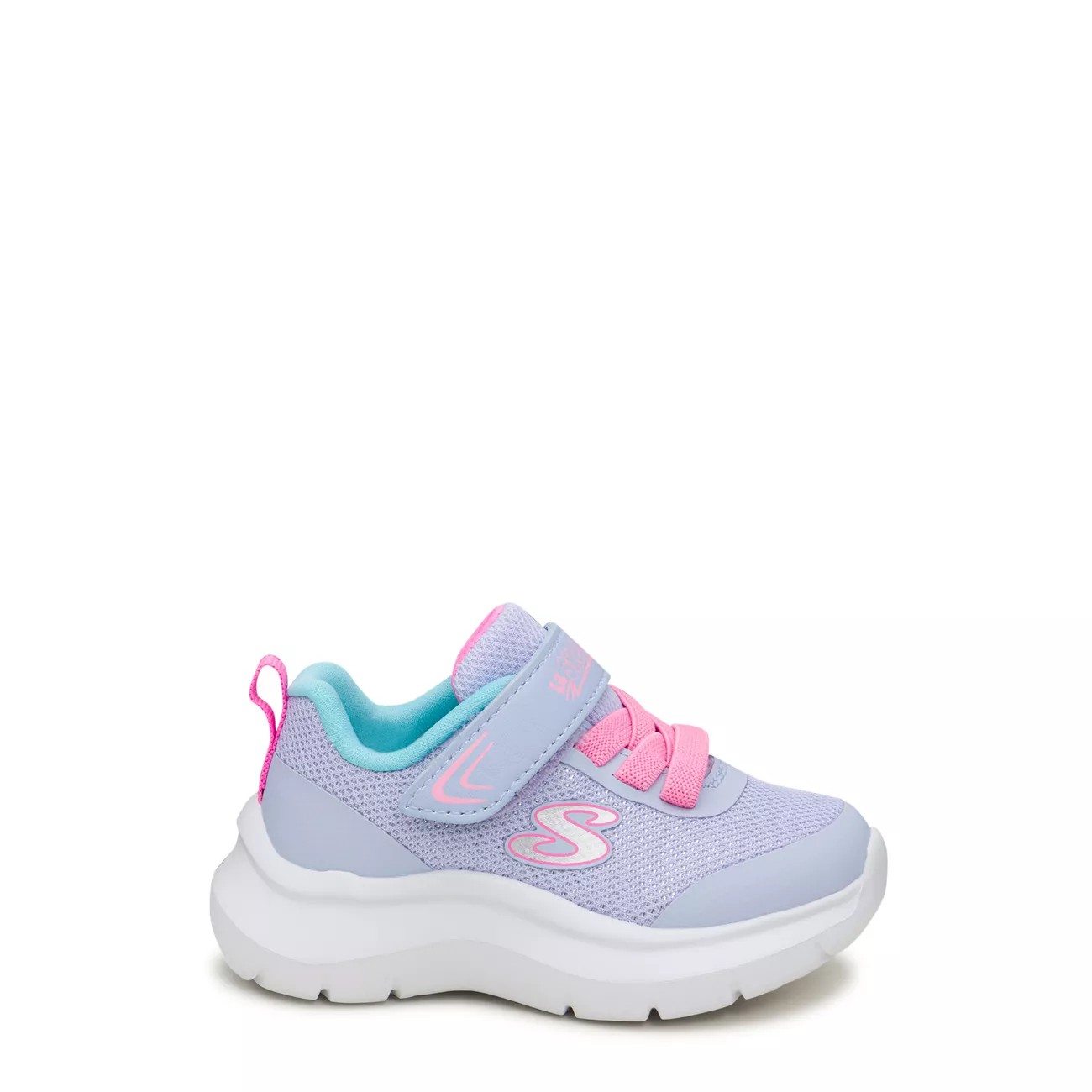 Toddler Girls' Skech Fast Playful Wish Running Shoe