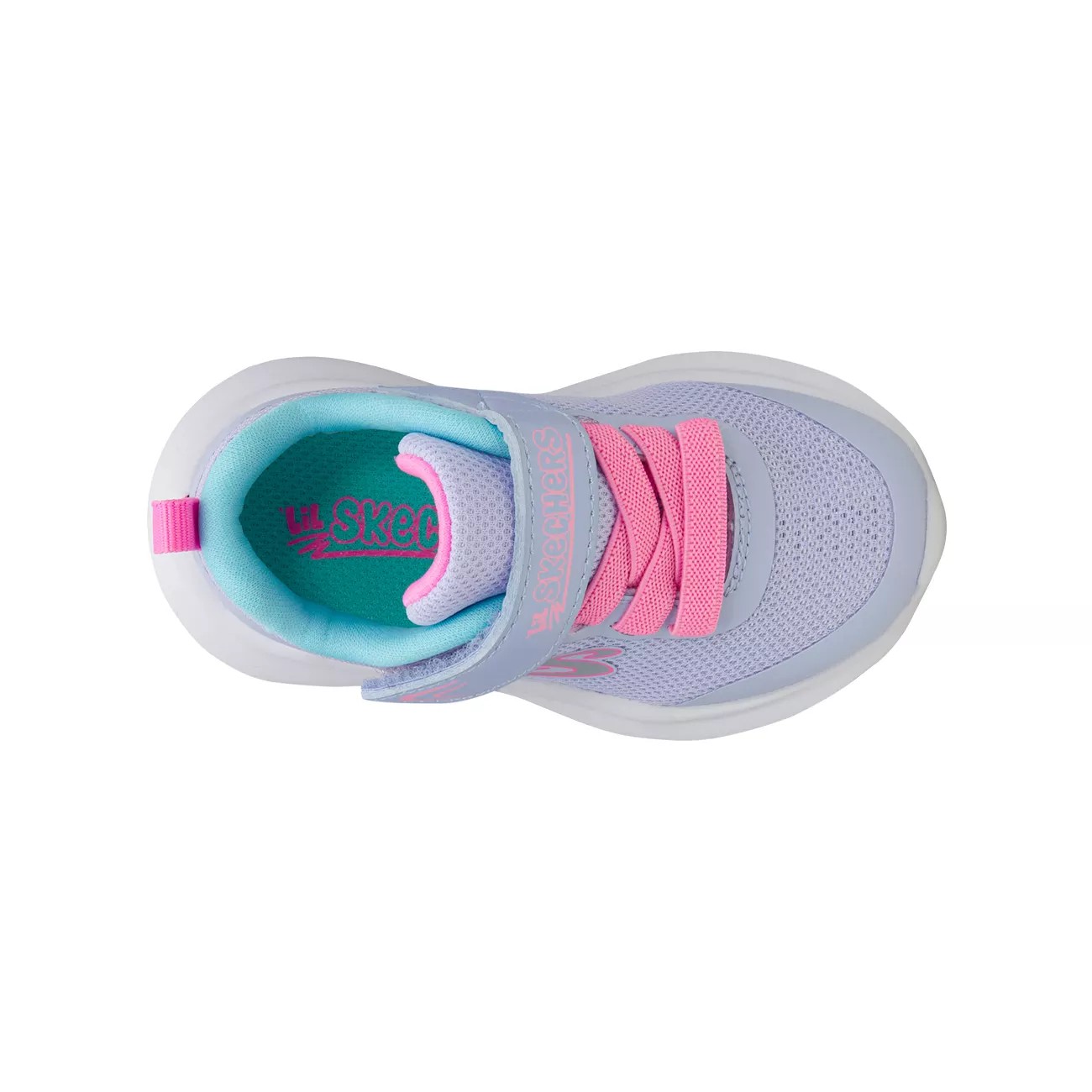 Toddler Girls' Skech Fast Playful Wish Running Shoe